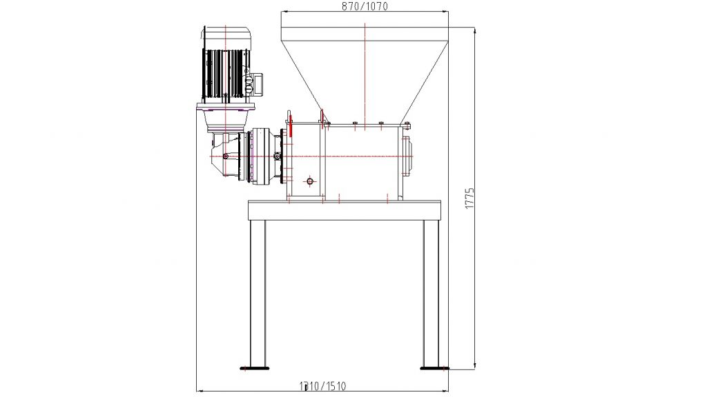 Twin Shafts Shredder